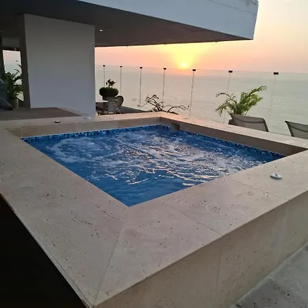 Apartamento Morros Luxury Beachfront Infinity Pool Cartagena