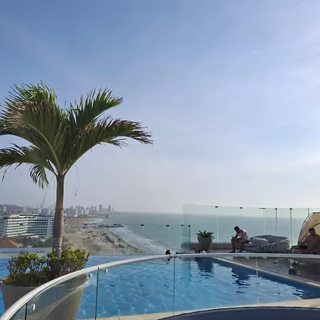 Morros Luxury Beachfront Infinity Pool Cartagena